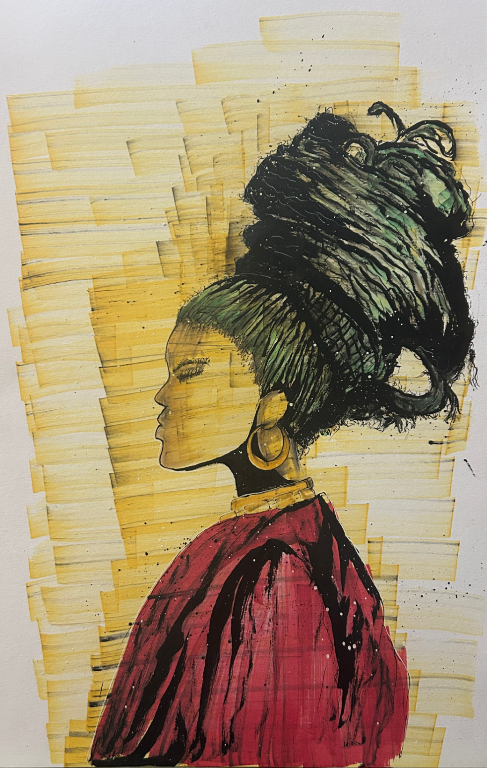 11” x 17” Interlock Queen - Original Artworks