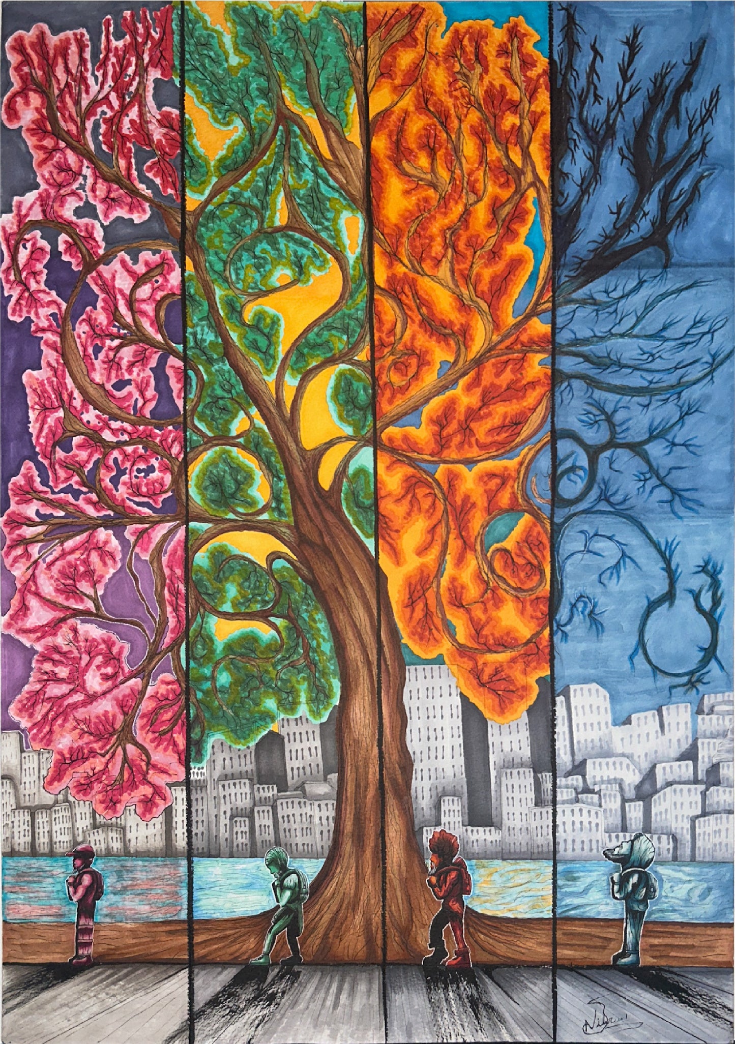 The Four Seasons - Print