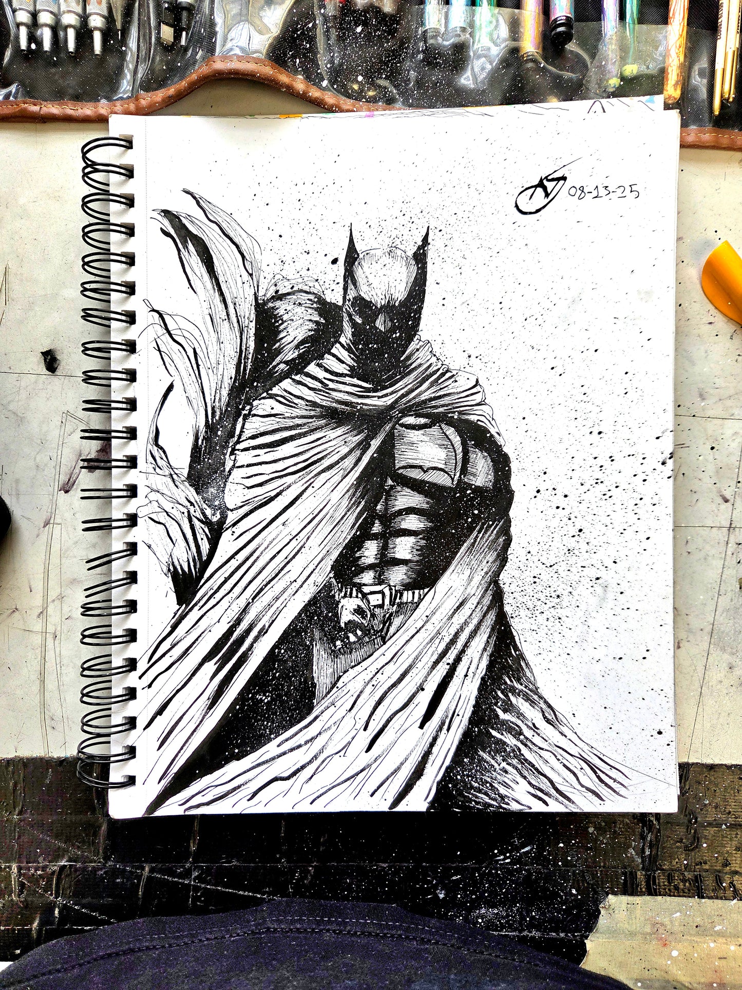9"x12" The Dark Knight - Original Artwork